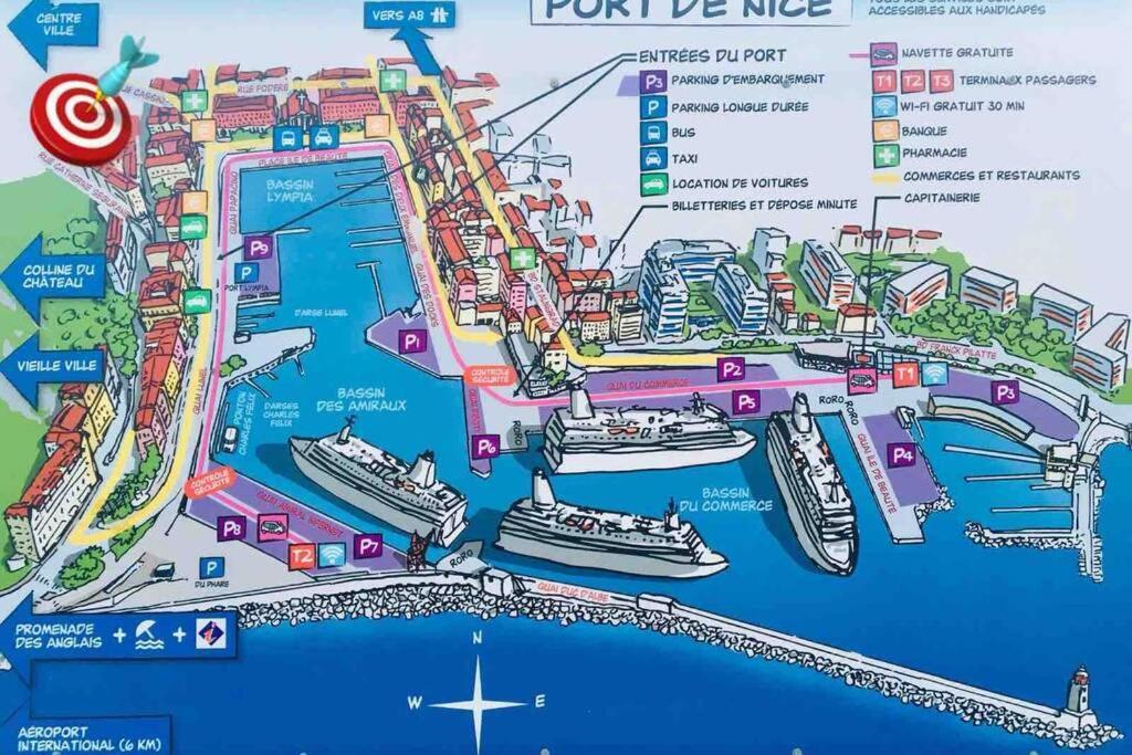 Atypique Studio Port De Nice 아파트 외부 사진